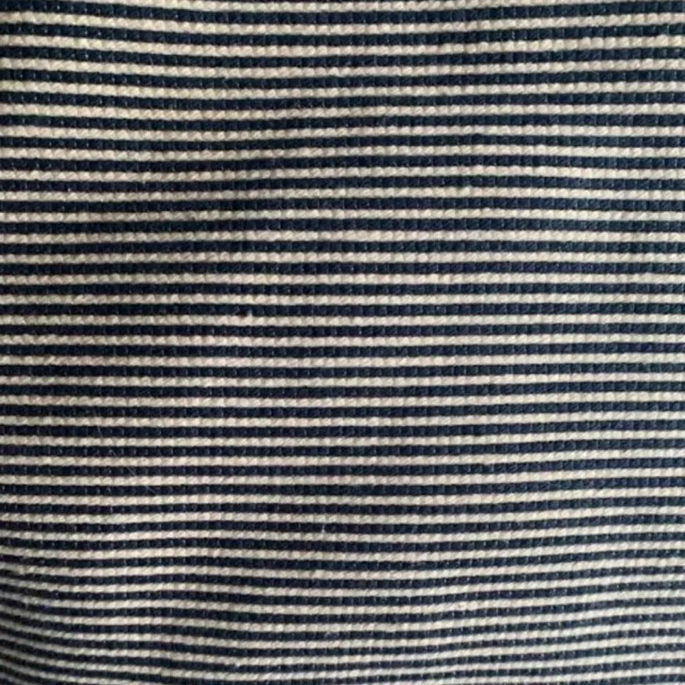 Talbots Woman's Striped Pencil Skirt size 12P Navy Cream - Picture 7 of 8